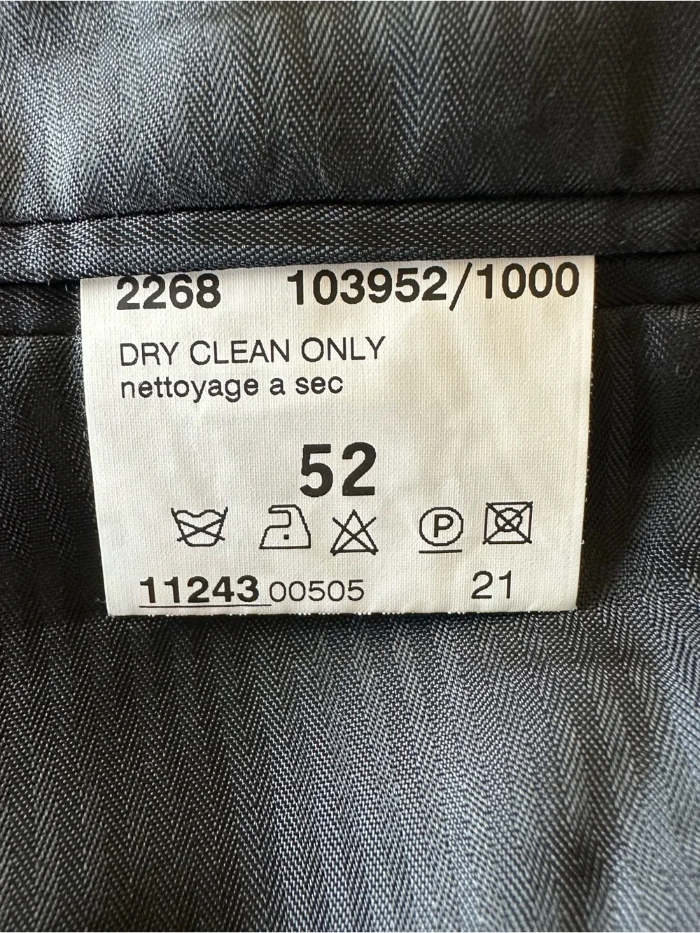 Drykorn for Beautiful People Men's Pinstripe Charcoal Sport Jacket